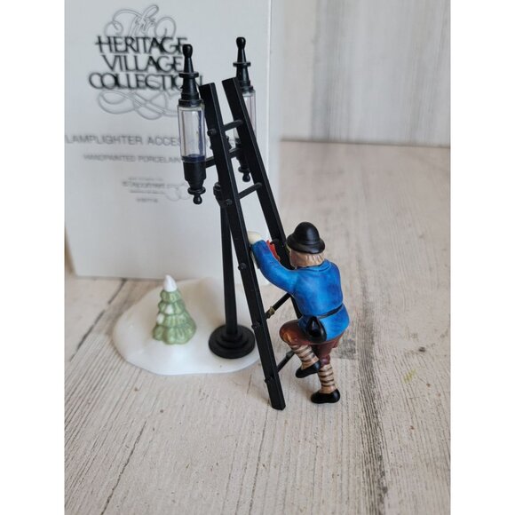 Dept 56 55778 lamplighter accessory set village Xmas home decor - Picture 2 of 7